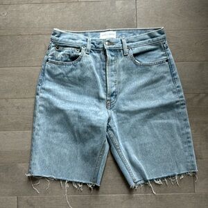 STILL HERE denim shorts